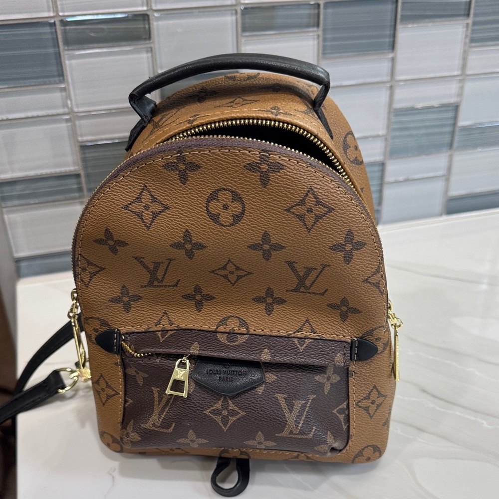 Monogram Brown Backpack